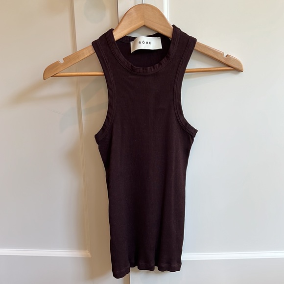 Róhe Car Top, Size 34 (XS), Pure Chocolate - Picture 5 of 9